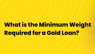 What is the Minimum Weight Required for a Gold Loan?